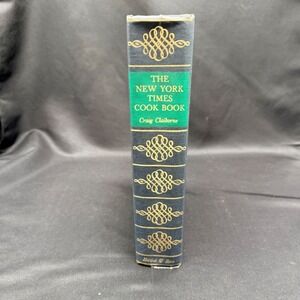 The New York Times Cook Book Craig Claiborne 1961 Vintage Hardcover Harper & Row